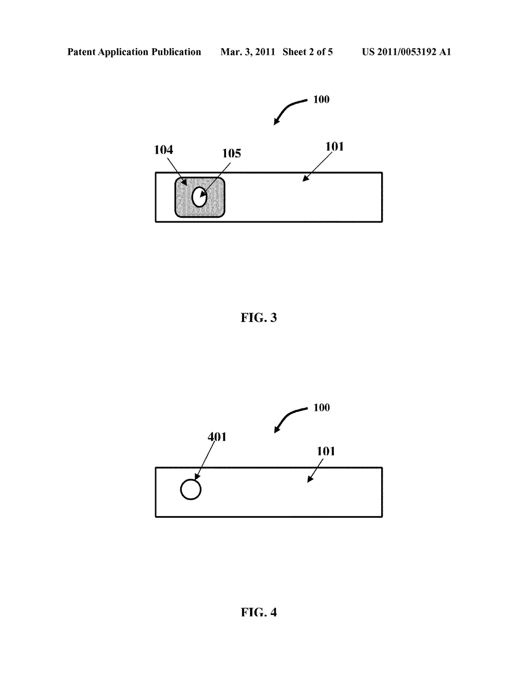 Method Of Rapid Detection Of An Analyte In Bodily Fluids Using A Fluorescent Dry Test Strip Biosensor - diagram, schematic, and image 03