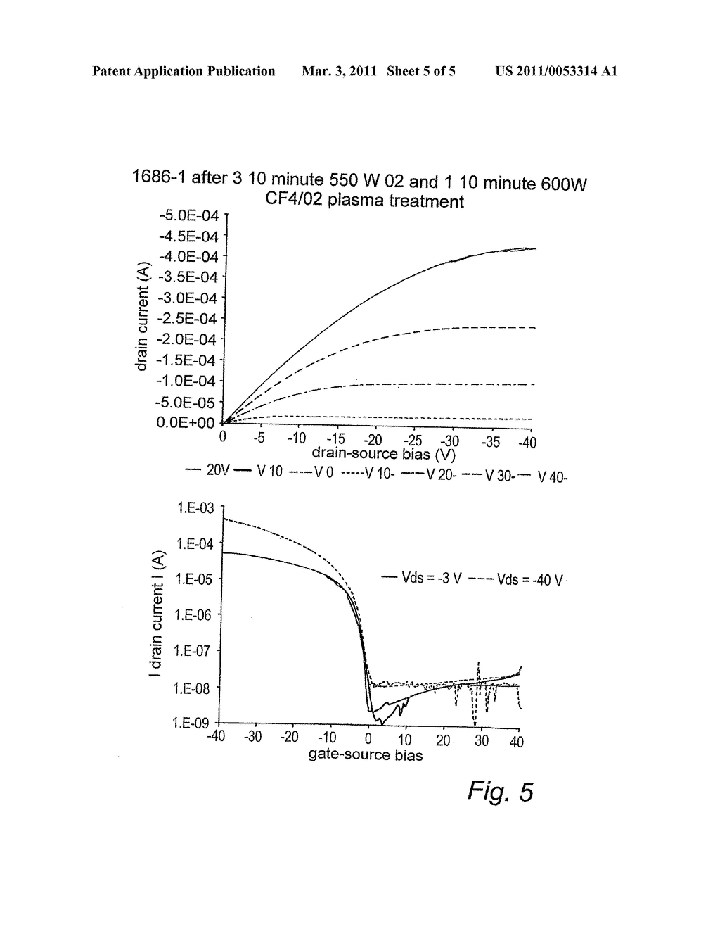 Method of Fabricating Top Gate Organic Semiconductor Transistors - diagram, schematic, and image 06