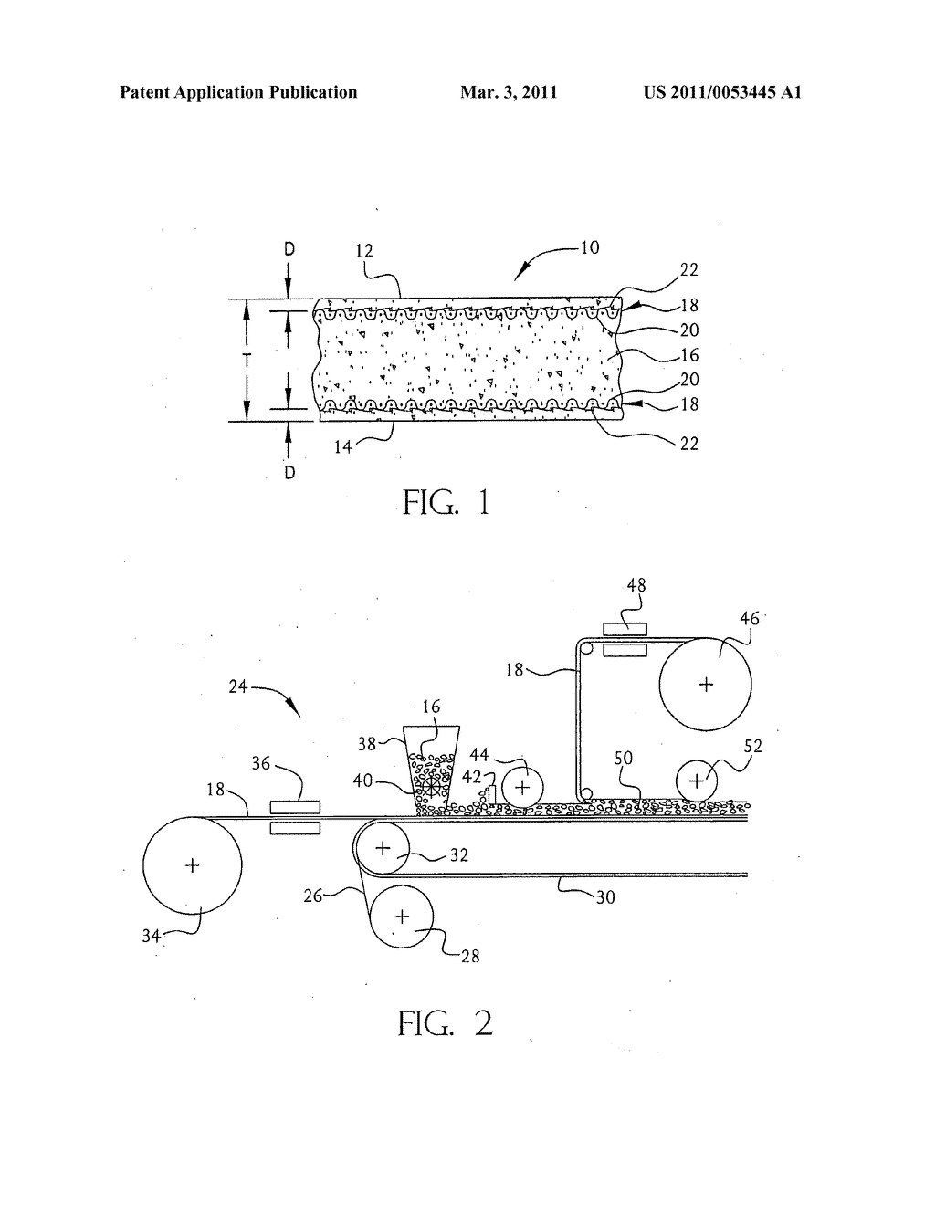 Methods of Making Smooth Reinforced Cementitious Boards - diagram, schematic, and image 02