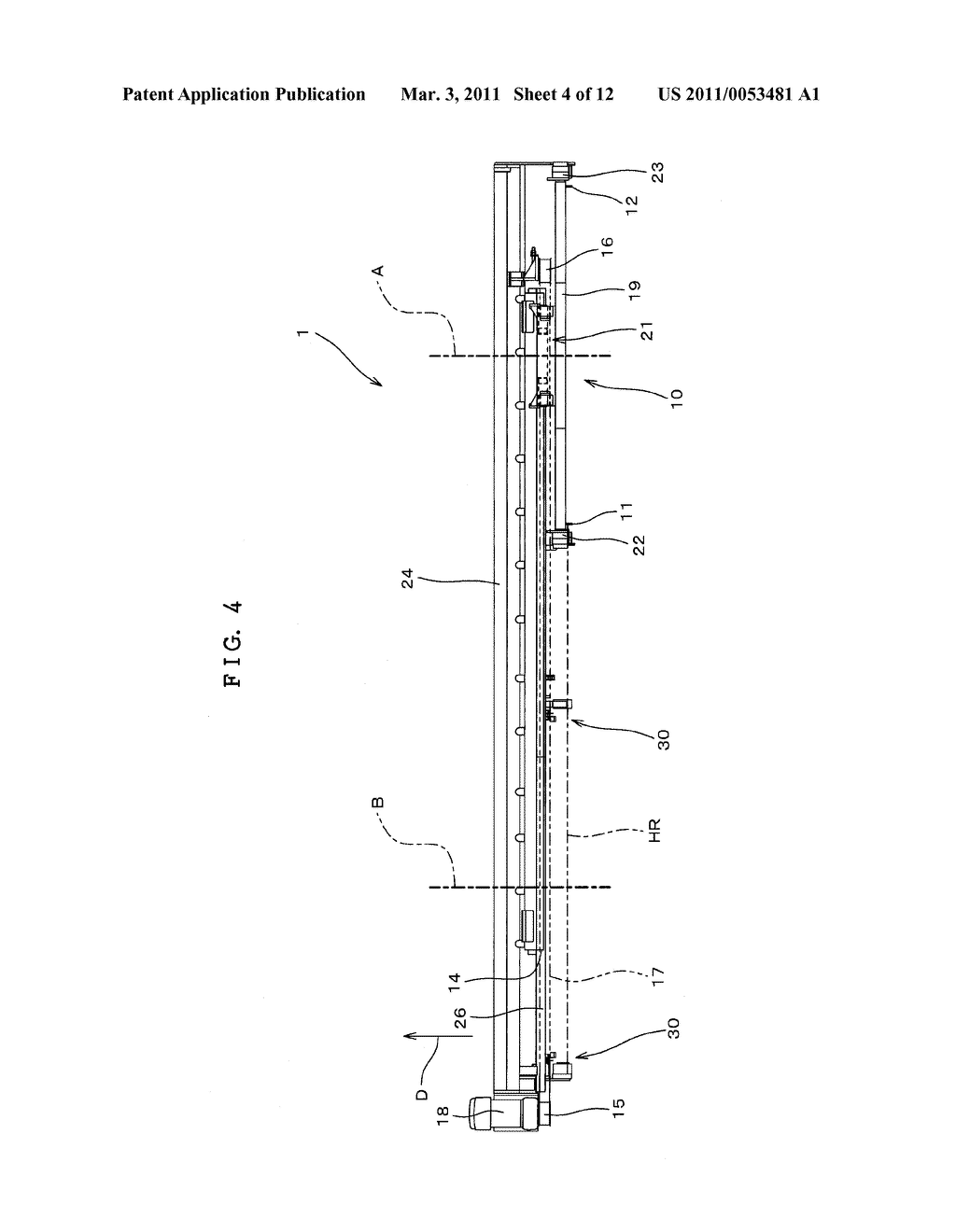 APPARATUS FOR TRANSFERRING A STICK WITH A STRAND OF SAUSAGE OR THE LIKE SUSPENDED THEREFROM - diagram, schematic, and image 05