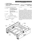 SERVER RACK WITH BAFFLE DEVICE diagram and image