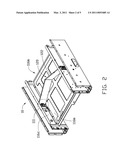 SERVER RACK WITH BAFFLE DEVICE diagram and image