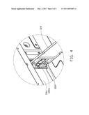 SERVER RACK WITH BAFFLE DEVICE diagram and image