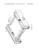 SERVER RACK WITH BAFFLE DEVICE diagram and image