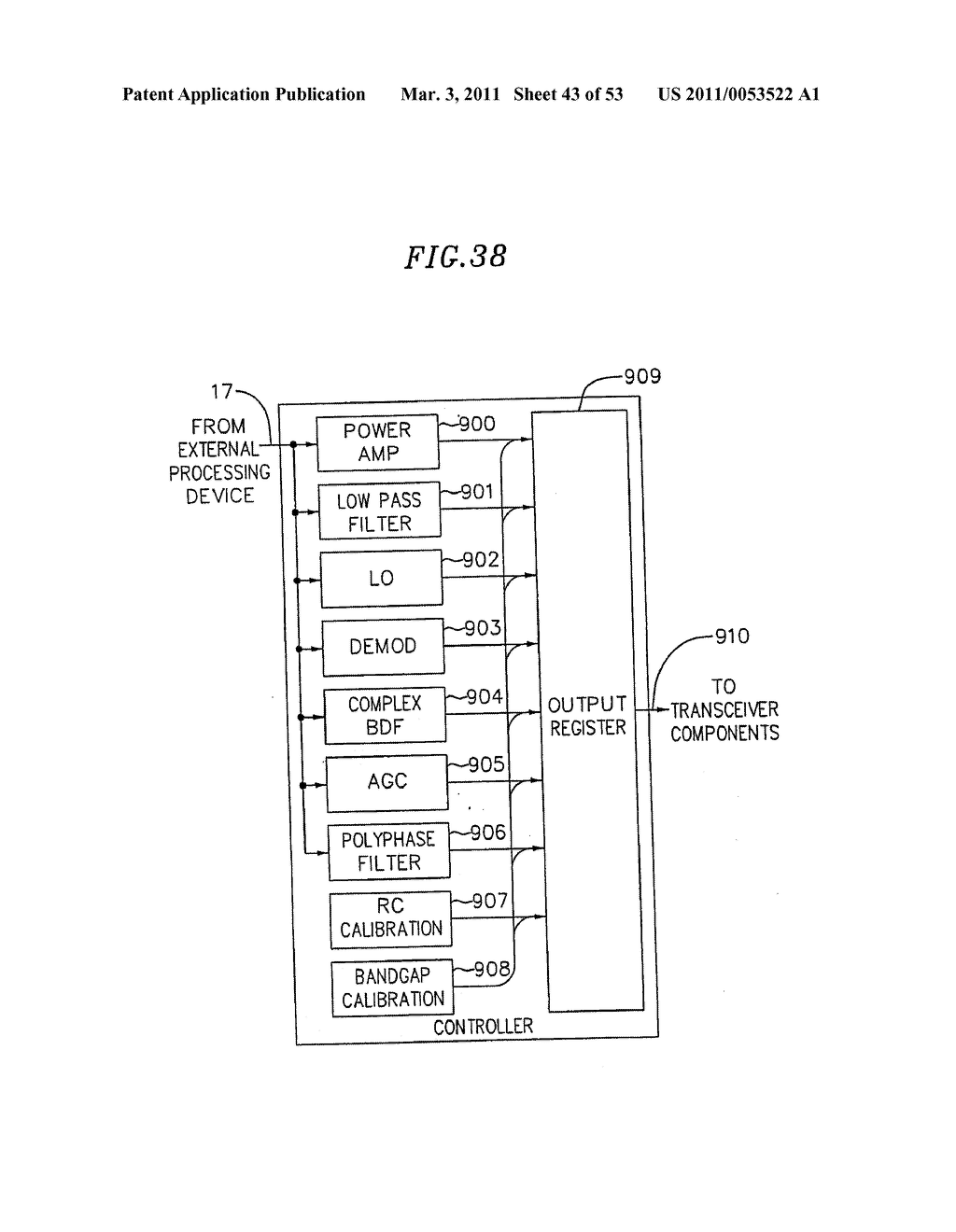 ADAPTIVE RADIO TRANSCEIVER - diagram, schematic, and image 44