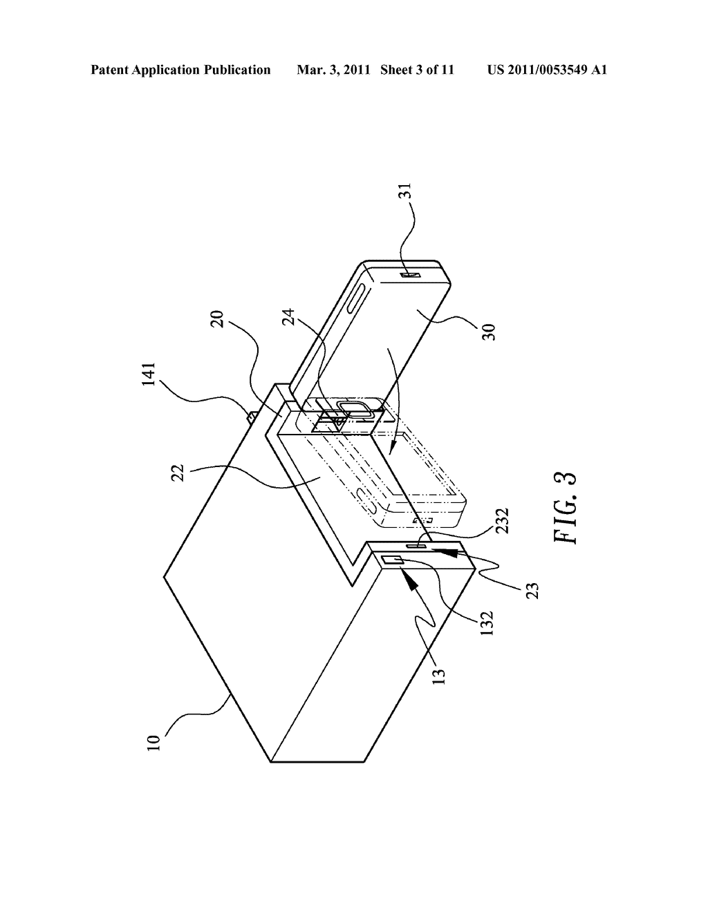 CAR STEREO UNIT WITH REMOVABLY COUPLED MOBILE COMMUNICATION DEVICE - diagram, schematic, and image 04