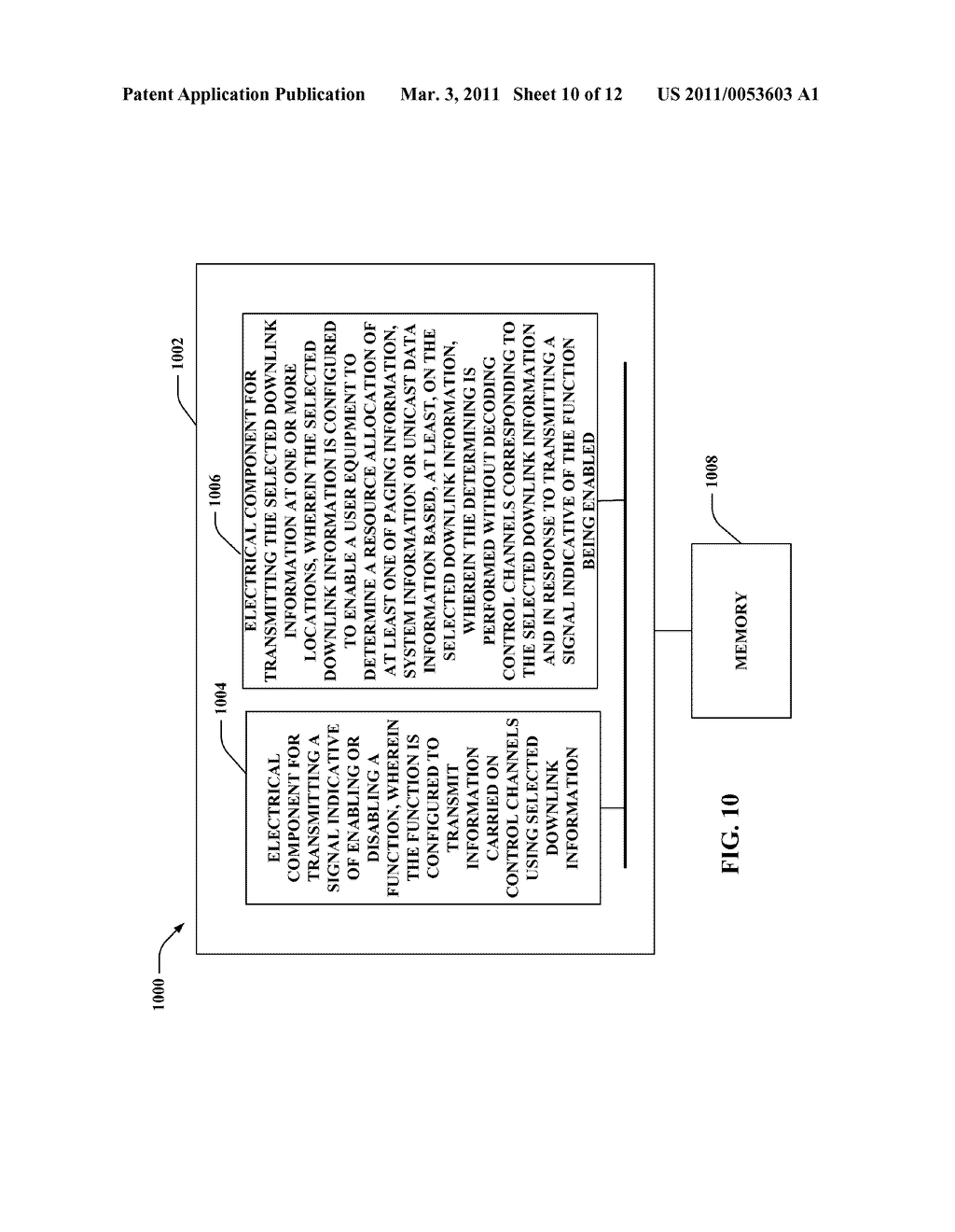 SYSTEMS, APPARATUS AND METHODS FOR COMMUNICATING DOWNLINK INFORMATION - diagram, schematic, and image 11