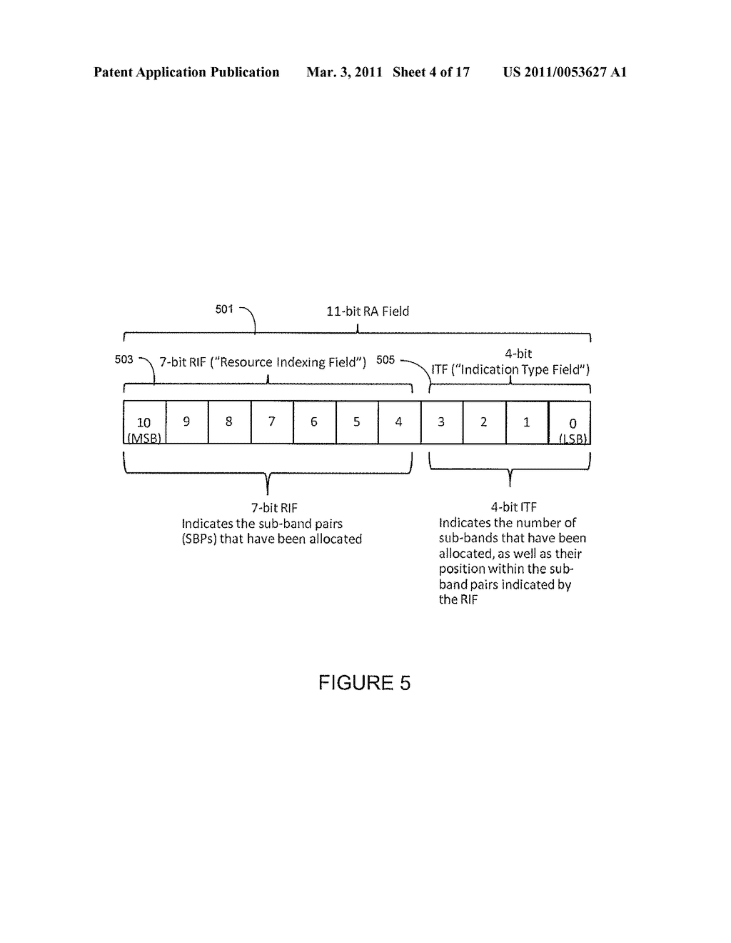 SYSTEM AND METHOD FOR EFFICIENT INDICATION OF DISTRIBUTED SUB-BAND RESOURCES - diagram, schematic, and image 05