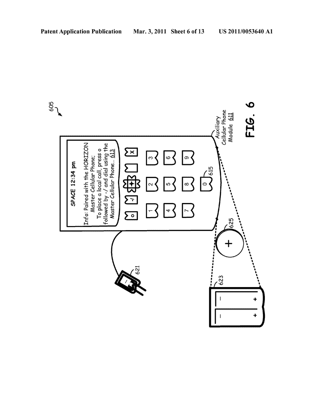 AUXILIARY CELLULAR PHONE MODULE - diagram, schematic, and image 07