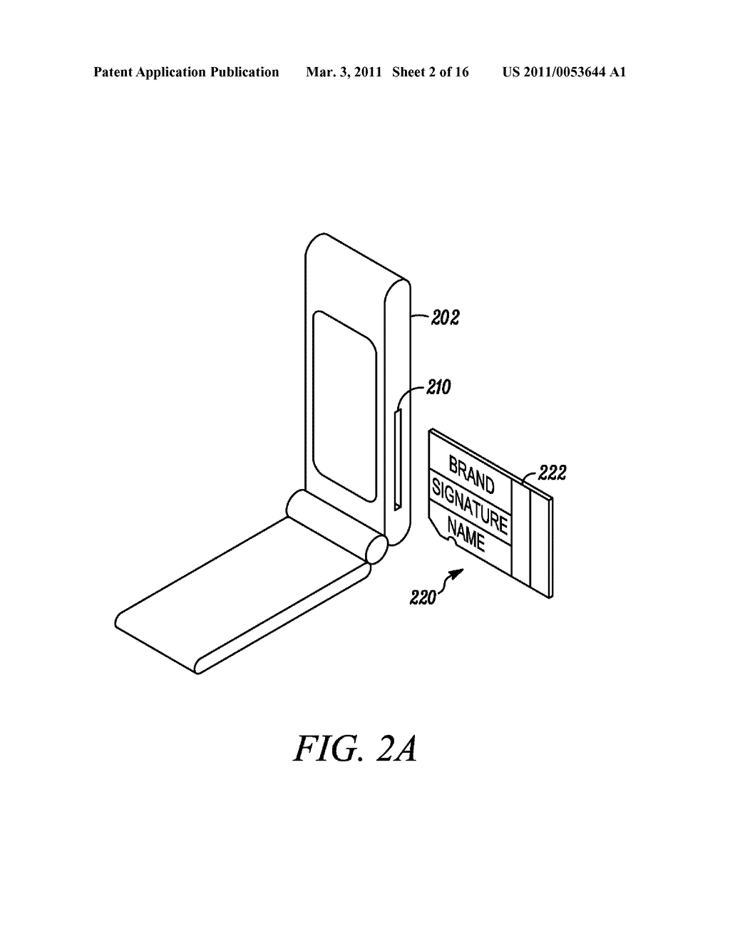 MOBILE DEVICE WITH TRANSACTION CARD IN ADD-ON SLOT - diagram, schematic, and image 03