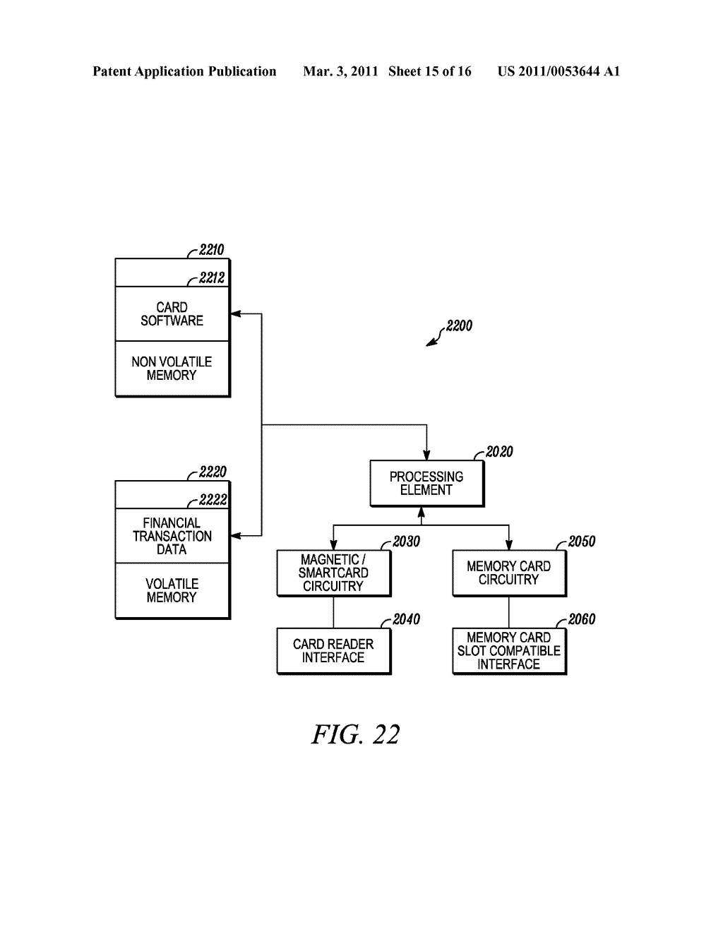 MOBILE DEVICE WITH TRANSACTION CARD IN ADD-ON SLOT - diagram, schematic, and image 16