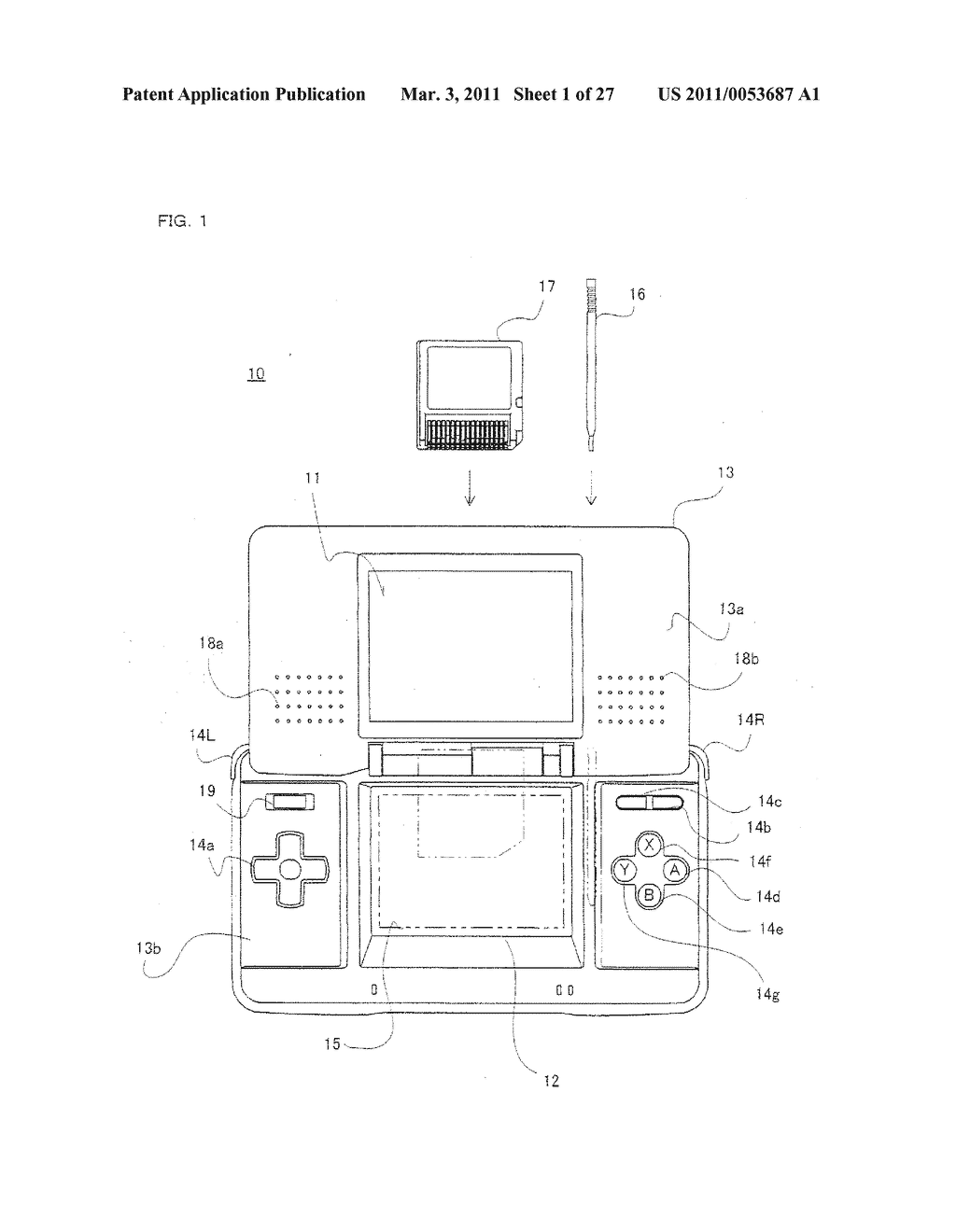 STORAGE MEDIUM HAVING GAME PROGRAM STORED THEREON AND GAME APPARATUS - diagram, schematic, and image 02