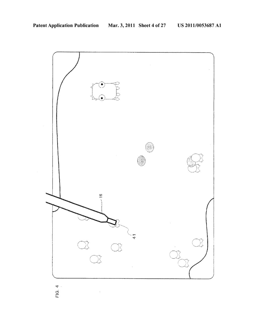 STORAGE MEDIUM HAVING GAME PROGRAM STORED THEREON AND GAME APPARATUS - diagram, schematic, and image 05