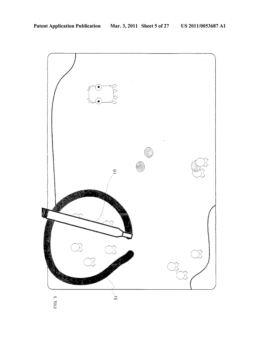 STORAGE MEDIUM HAVING GAME PROGRAM STORED THEREON AND GAME APPARATUS - diagram, schematic, and image 06
