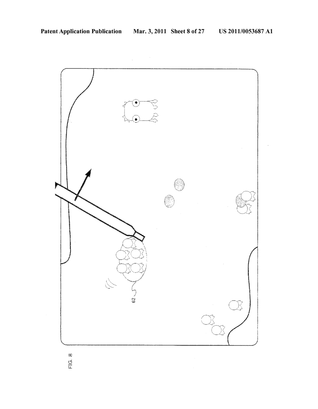 STORAGE MEDIUM HAVING GAME PROGRAM STORED THEREON AND GAME APPARATUS - diagram, schematic, and image 09