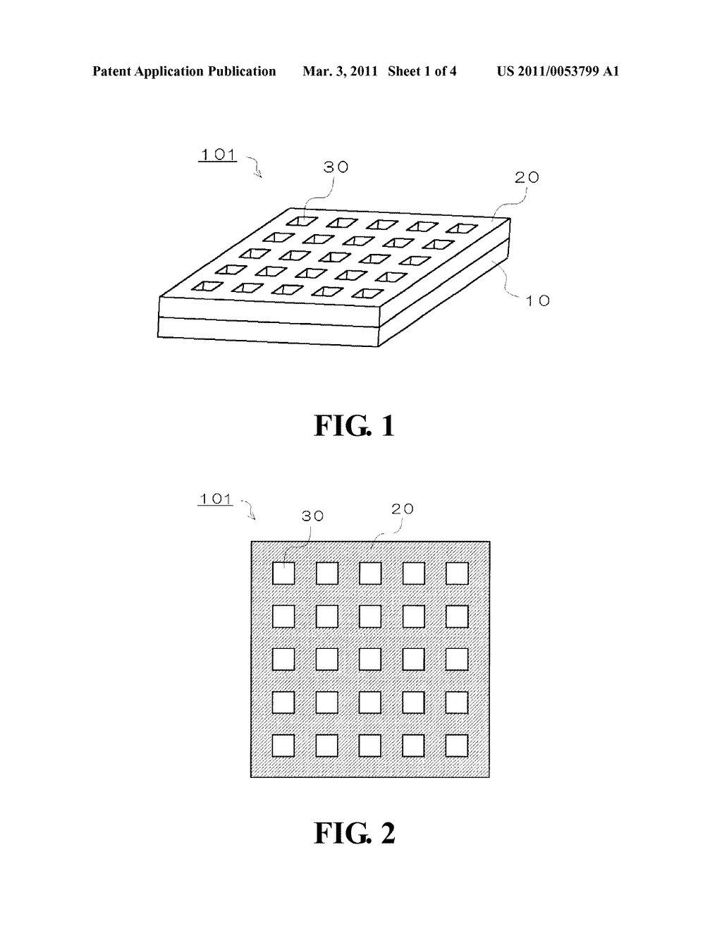 METHOD OF PRODUCING MICROARRAY SUBSTRATE, RADIATION-SENSITIVE COMPOSITION, PARTITION OF MICROARRAY SUBSTRATE, METHOD OF PRODUCING BIOCHIP, AND BIOCHIP - diagram, schematic, and image 02