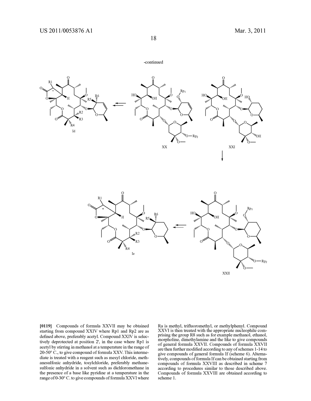  MACROLIDES AND THEIR USE - diagram, schematic, and image 19