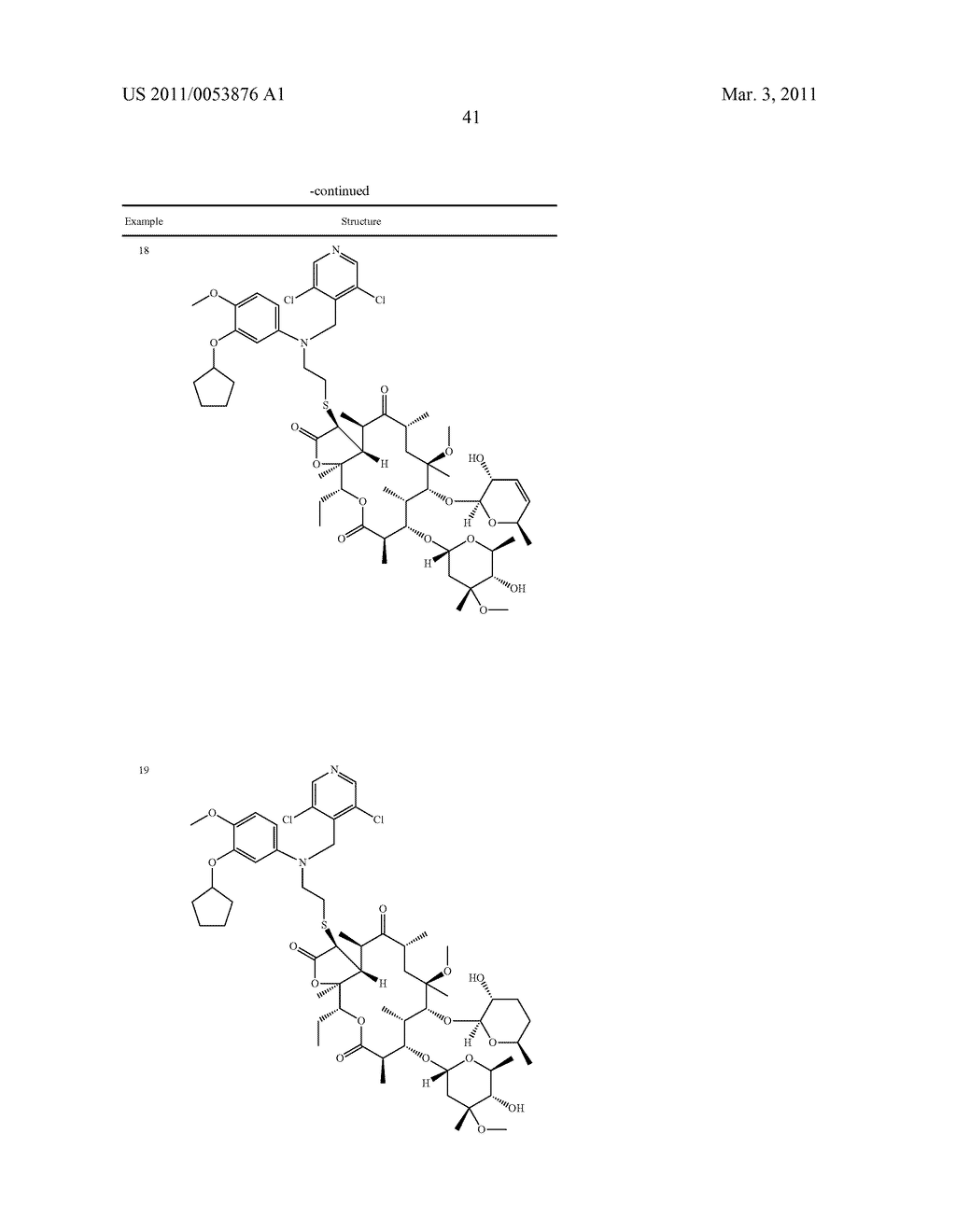  MACROLIDES AND THEIR USE - diagram, schematic, and image 42