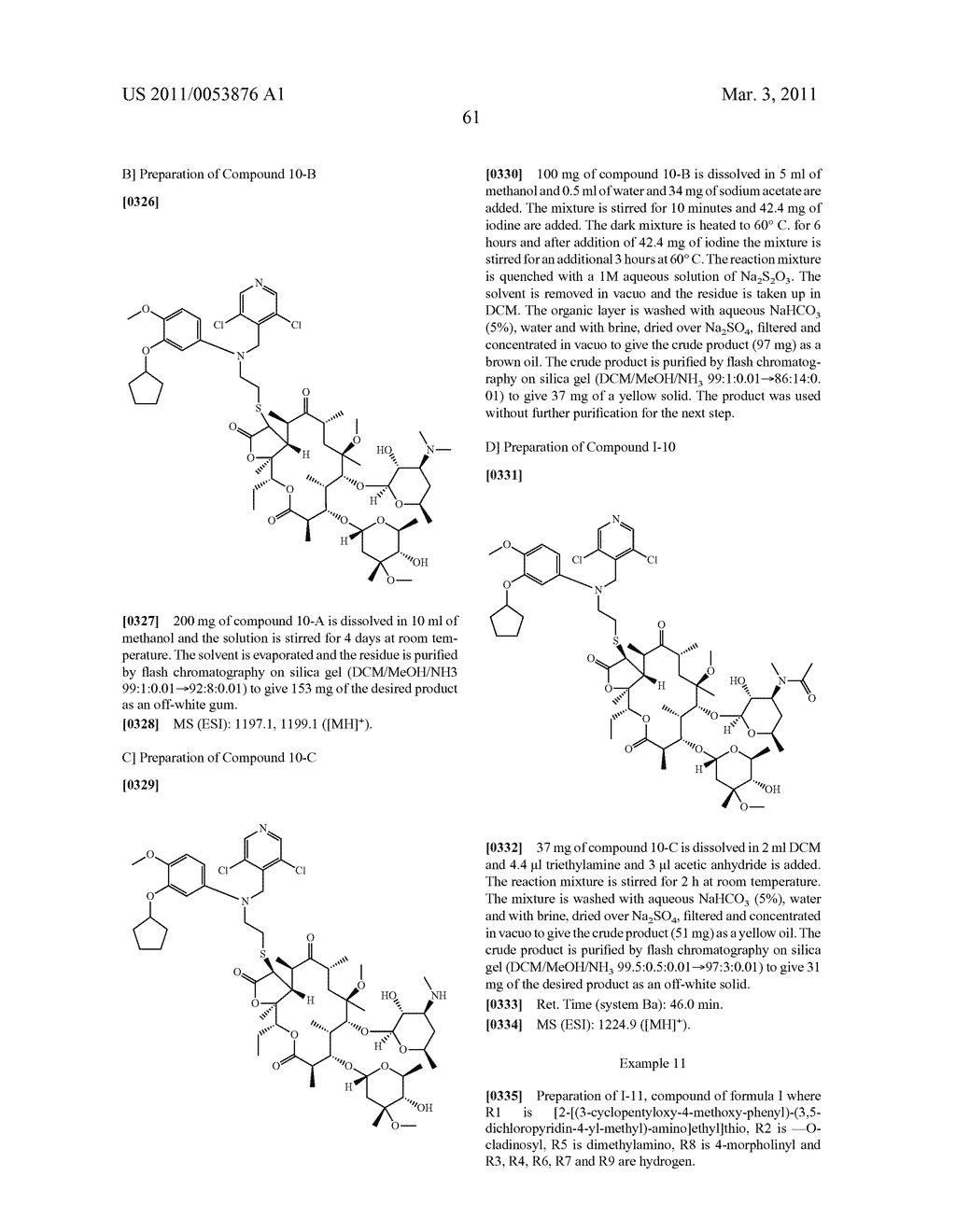  MACROLIDES AND THEIR USE - diagram, schematic, and image 62