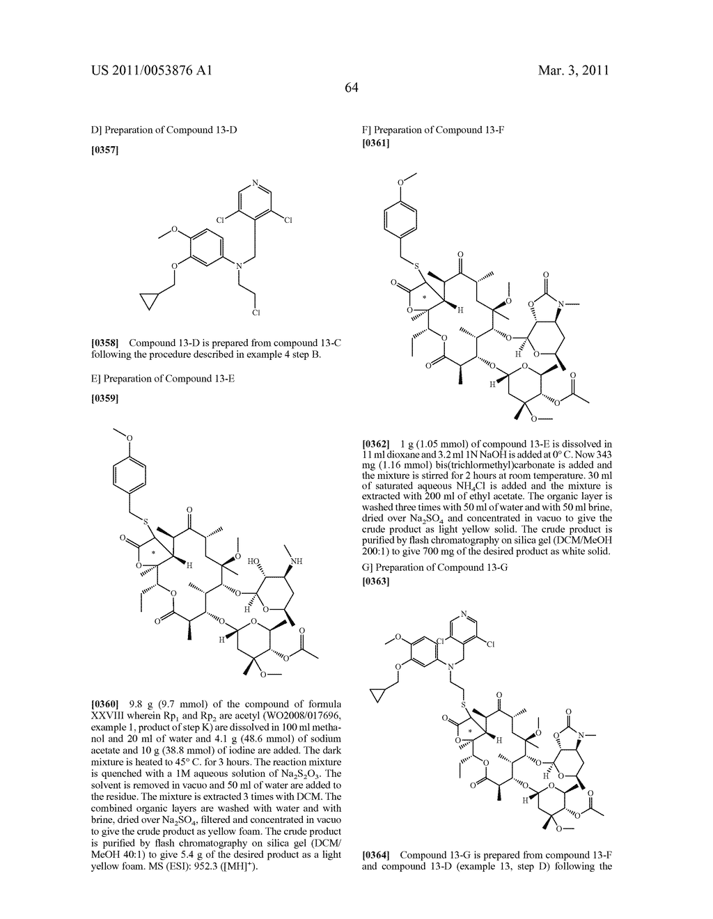  MACROLIDES AND THEIR USE - diagram, schematic, and image 65