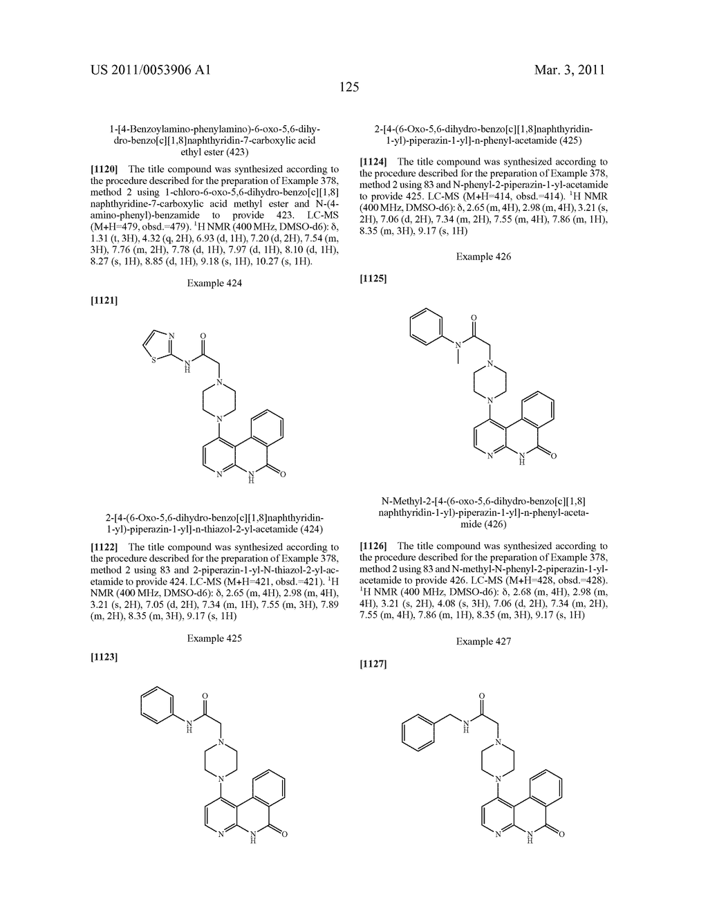 PROTEIN KINASE INHIBITORS AND USE THEREOF - diagram, schematic, and image 126