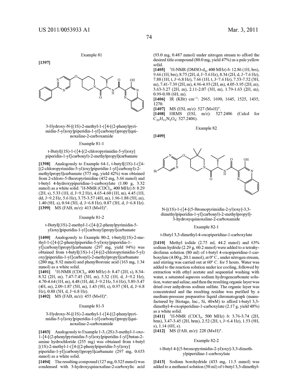 HYDROXYQUINOXALINECARBOXAMIDE DERIVATIVE - diagram, schematic, and image 75