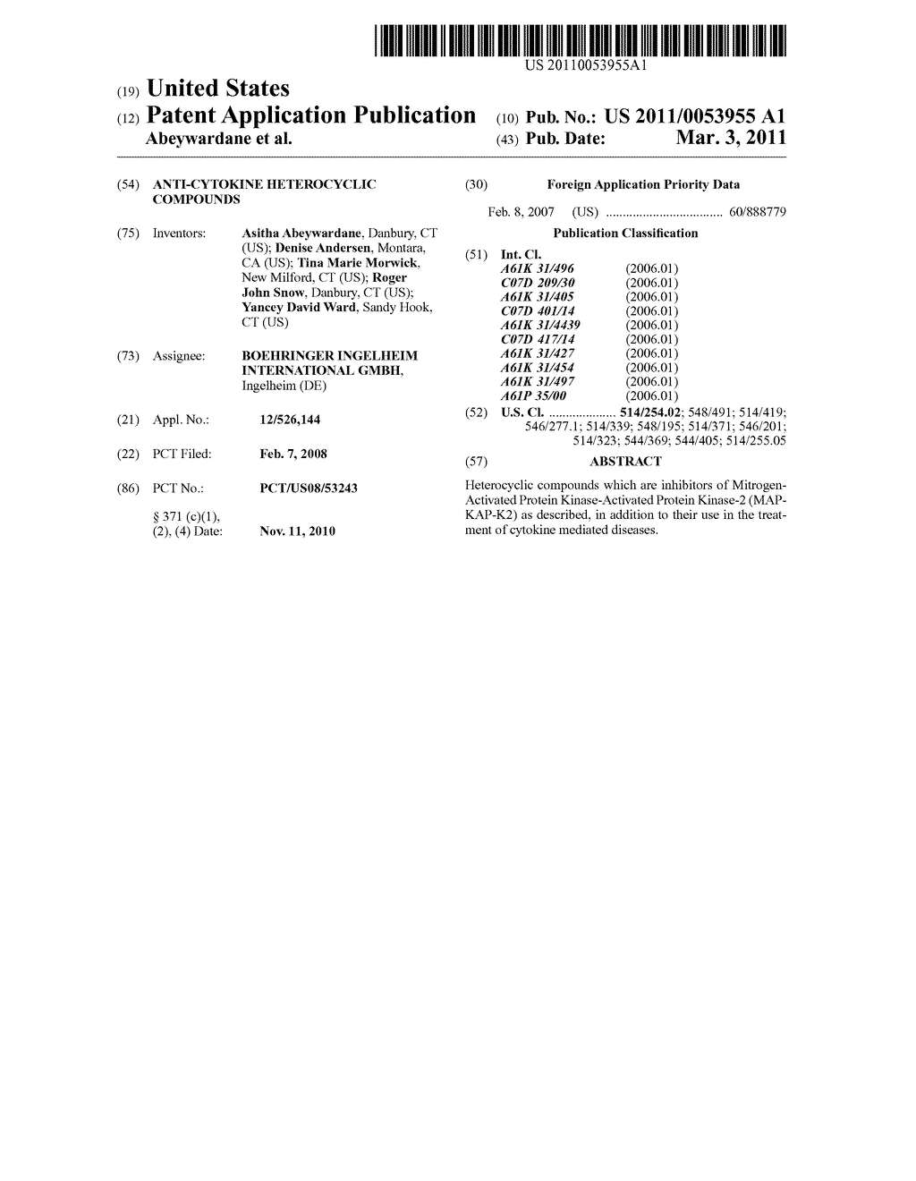 ANTI-CYTOKINE HETEROCYCLIC COMPOUNDS - diagram, schematic, and image 01