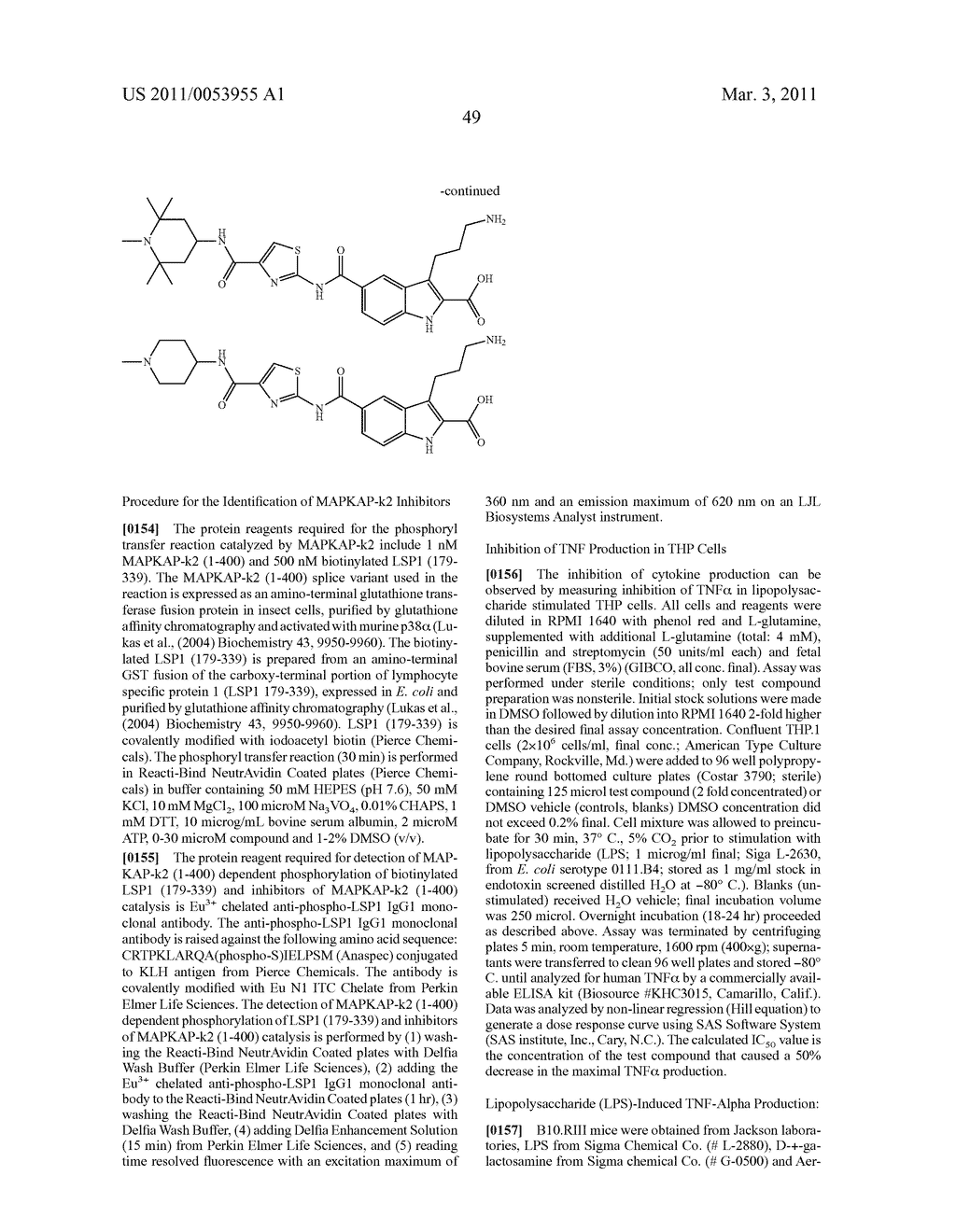 ANTI-CYTOKINE HETEROCYCLIC COMPOUNDS - diagram, schematic, and image 50