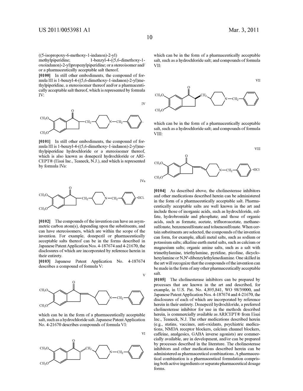 Methods and Compositions Using Cholinesterase Inhibitors - diagram, schematic, and image 11