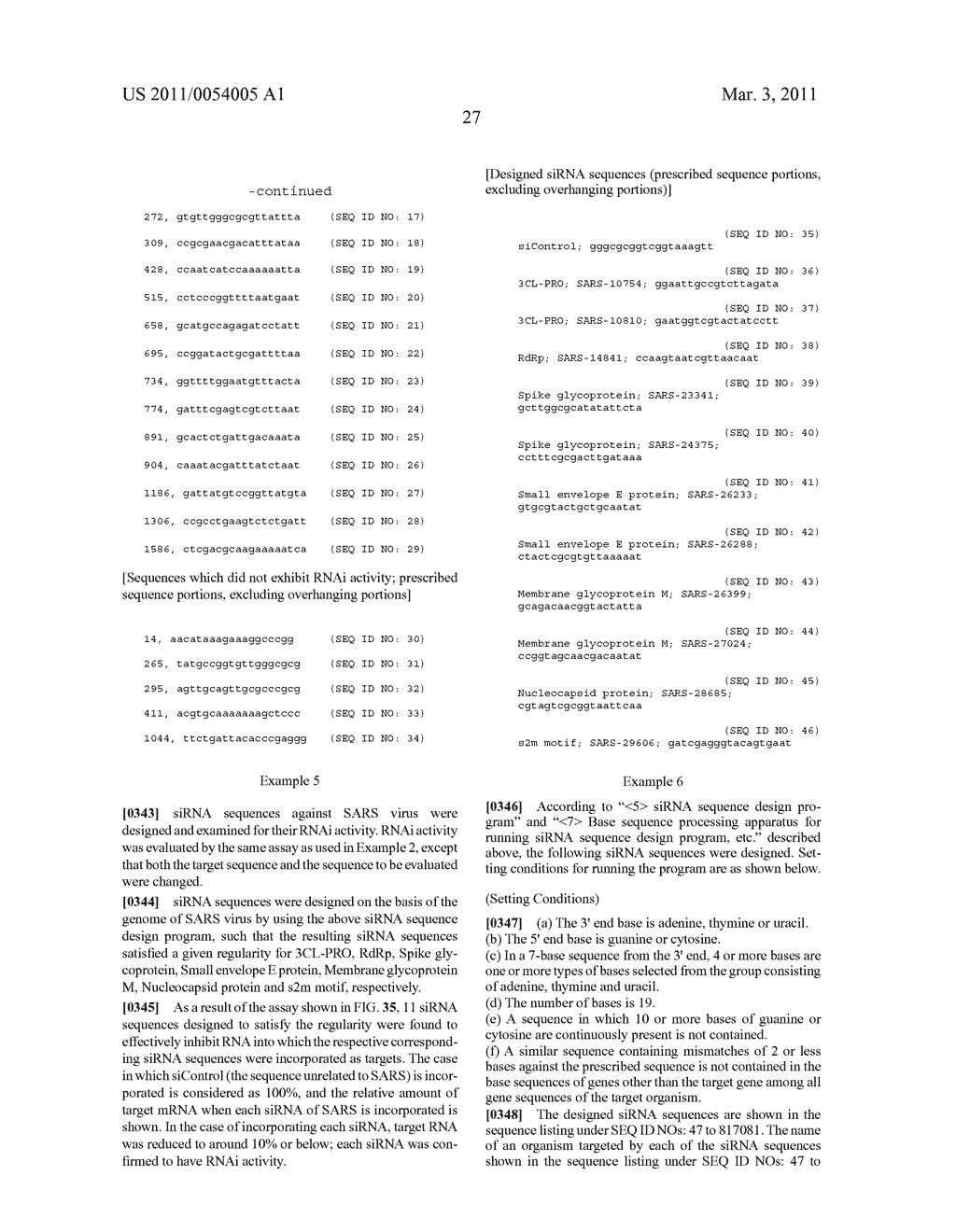 Polynucleotides for causing RNA interference and method for inhibiting gene expression using the same - diagram, schematic, and image 66