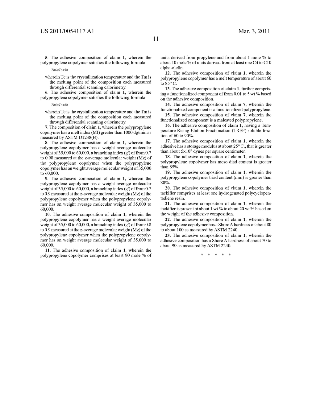 Polyolefin Adhesive Compositions and Method of Making Thereof - diagram, schematic, and image 12