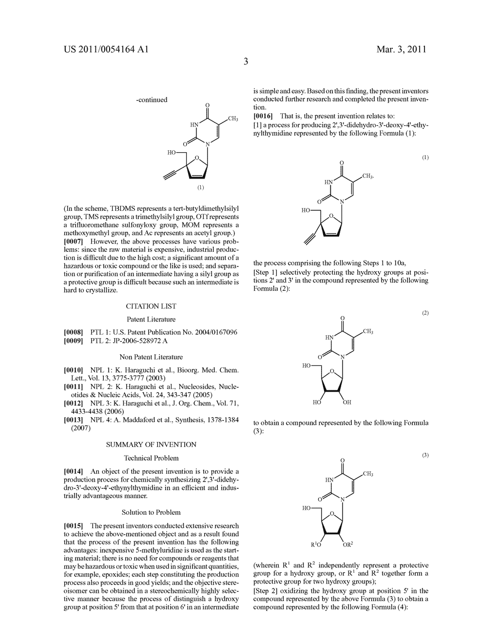 PRODUCTION PROCESS OF ETHYNYLTHYMIDINE COMPOUNDS FROM 5-METHYLURIDINE AS A STARTING MATERIAL - diagram, schematic, and image 05