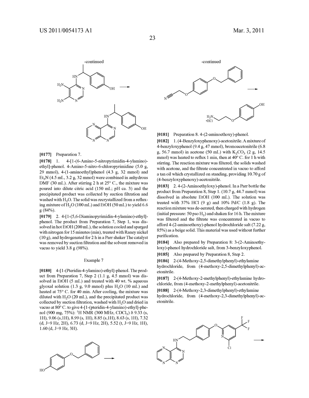 PTERIDINES AND THEIR USE AS AGROCHEMICALS - diagram, schematic, and image 24