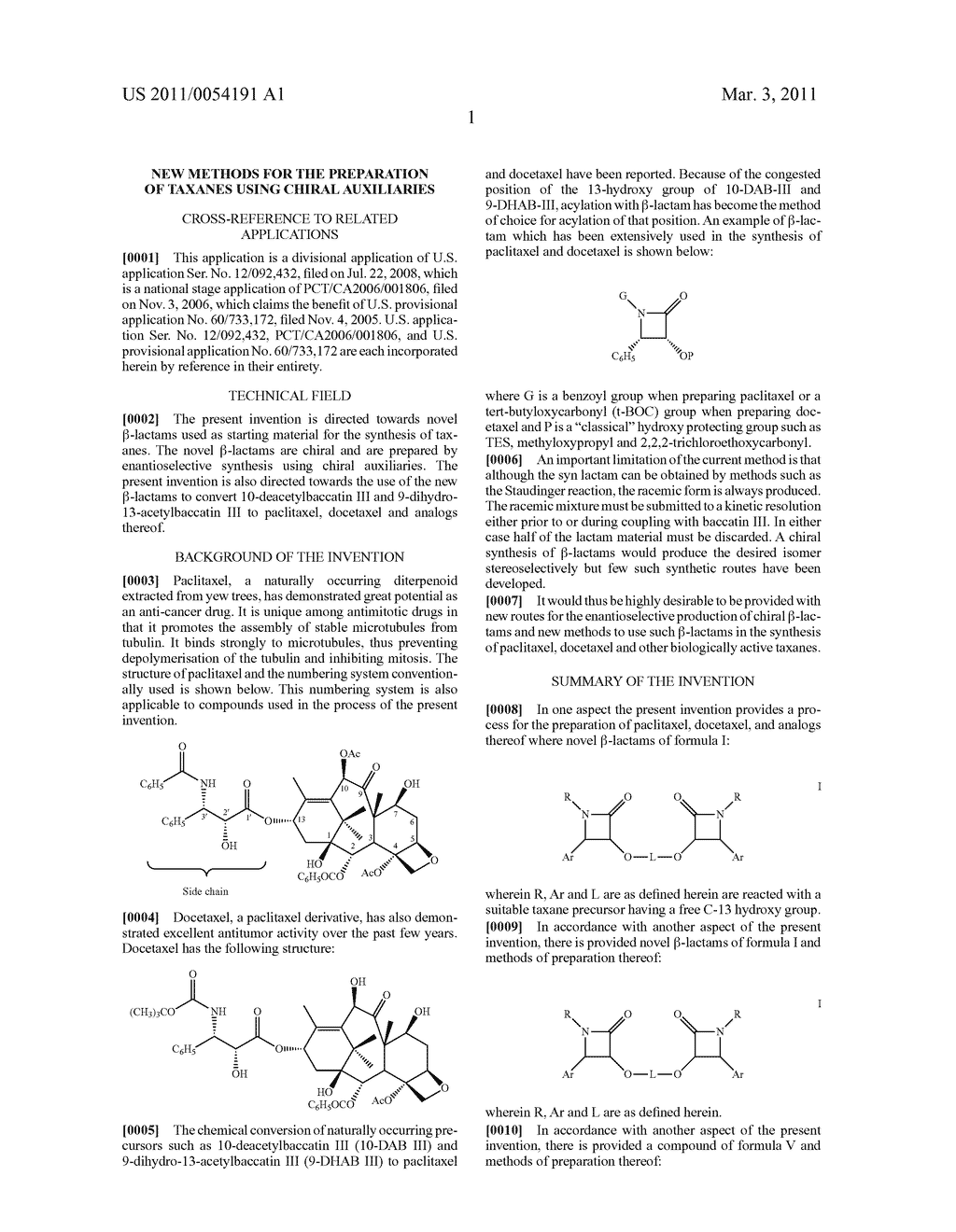 NEW METHODS FOR THE PREPARATION OF TAXANES USING CHIRAL AUXILIARIES - diagram, schematic, and image 02