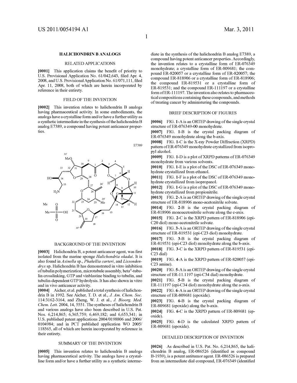 Halichondrin B Analogs - diagram, schematic, and image 23