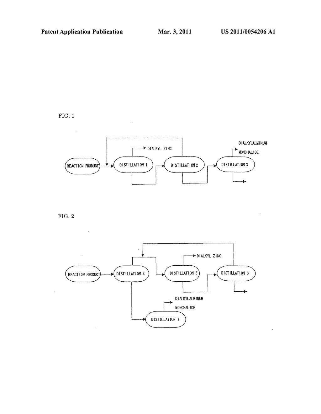 METHOD FOR MANUFACTURING DIALKYLZINC AND DIALKYLALUMINUM MONOHALIDE - diagram, schematic, and image 02