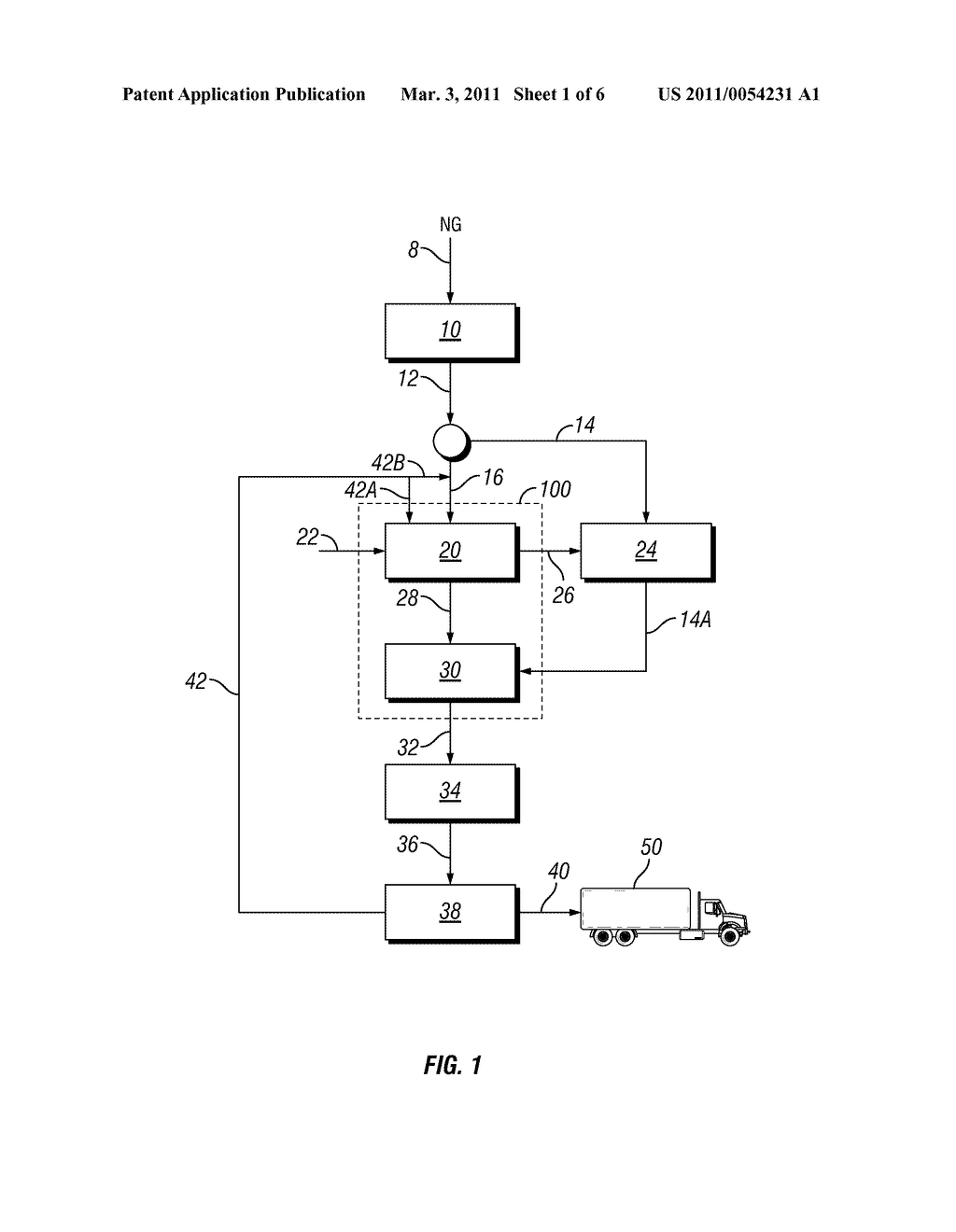 PROCESS FOR THE CONVERSION OF NATURAL GAS TO ACETYLENE AND LIQUID FUELS WITH EXTERNALLY DERIVED HYDROGEN - diagram, schematic, and image 02