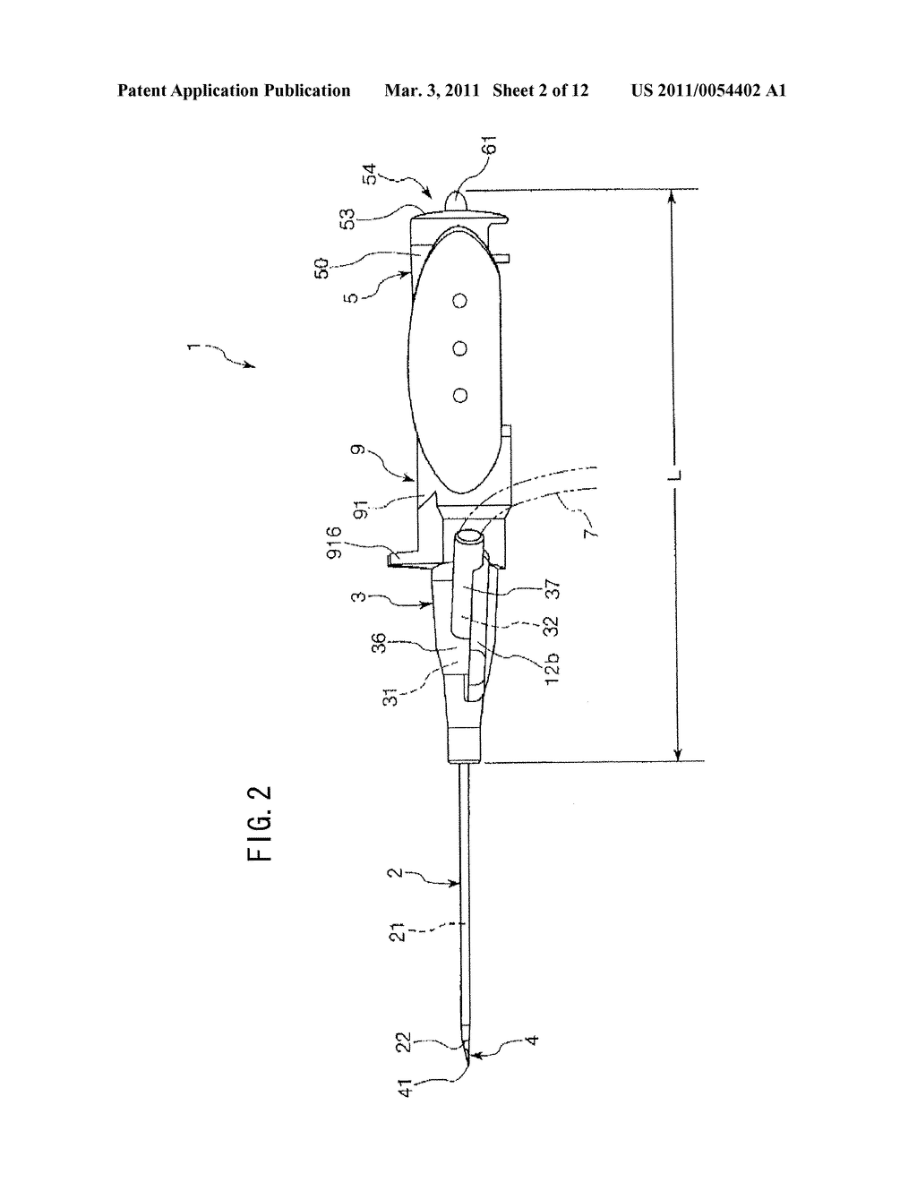 INDWELLING NEEDLE ASSEMBLY AND METHOD OF USING THE SAME - diagram, schematic, and image 03