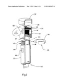 DEVICE FOR CONSERVING, EXTEMPORANEOUSLY PREPARING, AND ADMINISTERING AN ACTIVE PRINCIPLE diagram and image