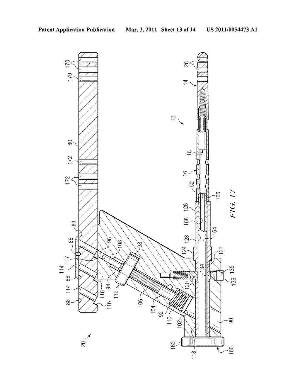 ANKLE ARTHRODESIS NAIL AND OUTRIGGER ASSEMBLY - diagram, schematic, and image 14