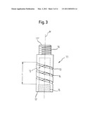 ELASTIC ELEMENT FOR THE USE IN A STABILIZATION DEVICE FOR BONES AND VERTEBRAE AND METHOD FOR THE MANUFACTURE OF SUCH ELASTIC ELEMENT diagram and image