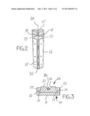 Suture-retaining sternal clamp assembly diagram and image