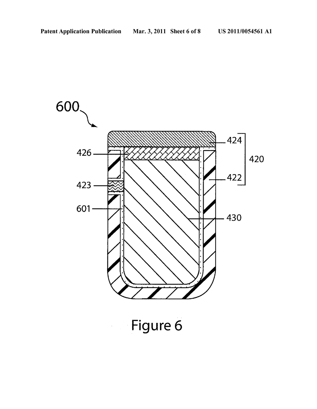 IMPLANTABLE ELECTRODE ASSEMBLY, IMPLANTABLE ELECTROCHEMICAL POWER CELLS AND IMPLANTABLE MEDICAL DEVICE ASSEMBLIES - diagram, schematic, and image 07