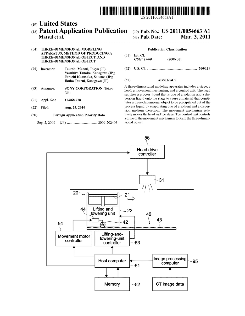 THREE-DIMENSIONAL MODELING APPARATUS, METHOD OF PRODUCING A THREE-DIMENSIONAL OBJECT, AND THREE-DIMENSIONAL OBJECT - diagram, schematic, and image 01