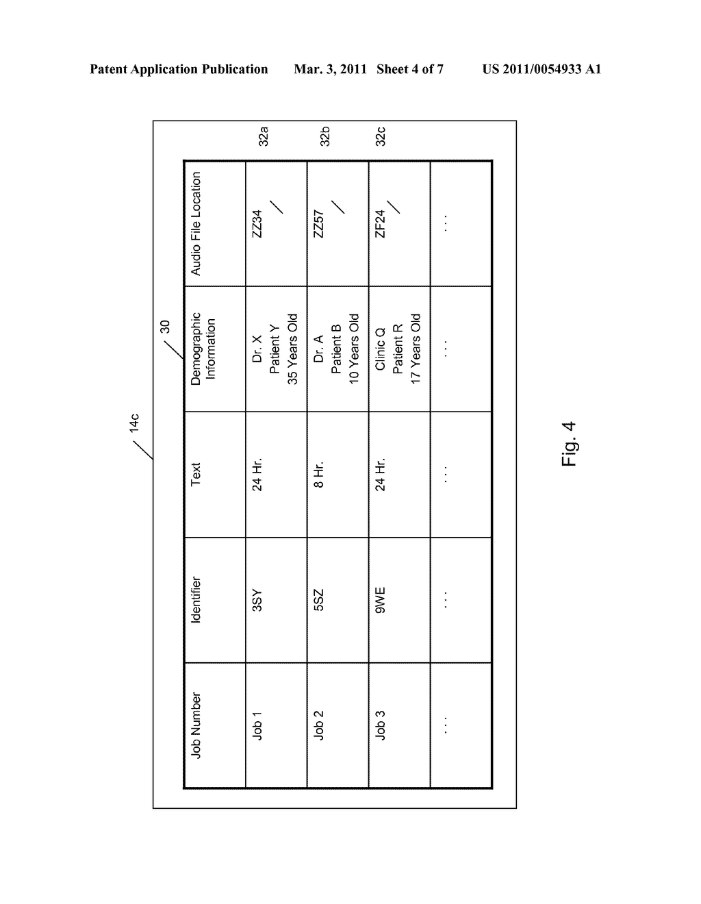 SYSTEM AND METHOD FOR TRANSCRIBING MEDICAL INFORMATION - diagram, schematic, and image 05