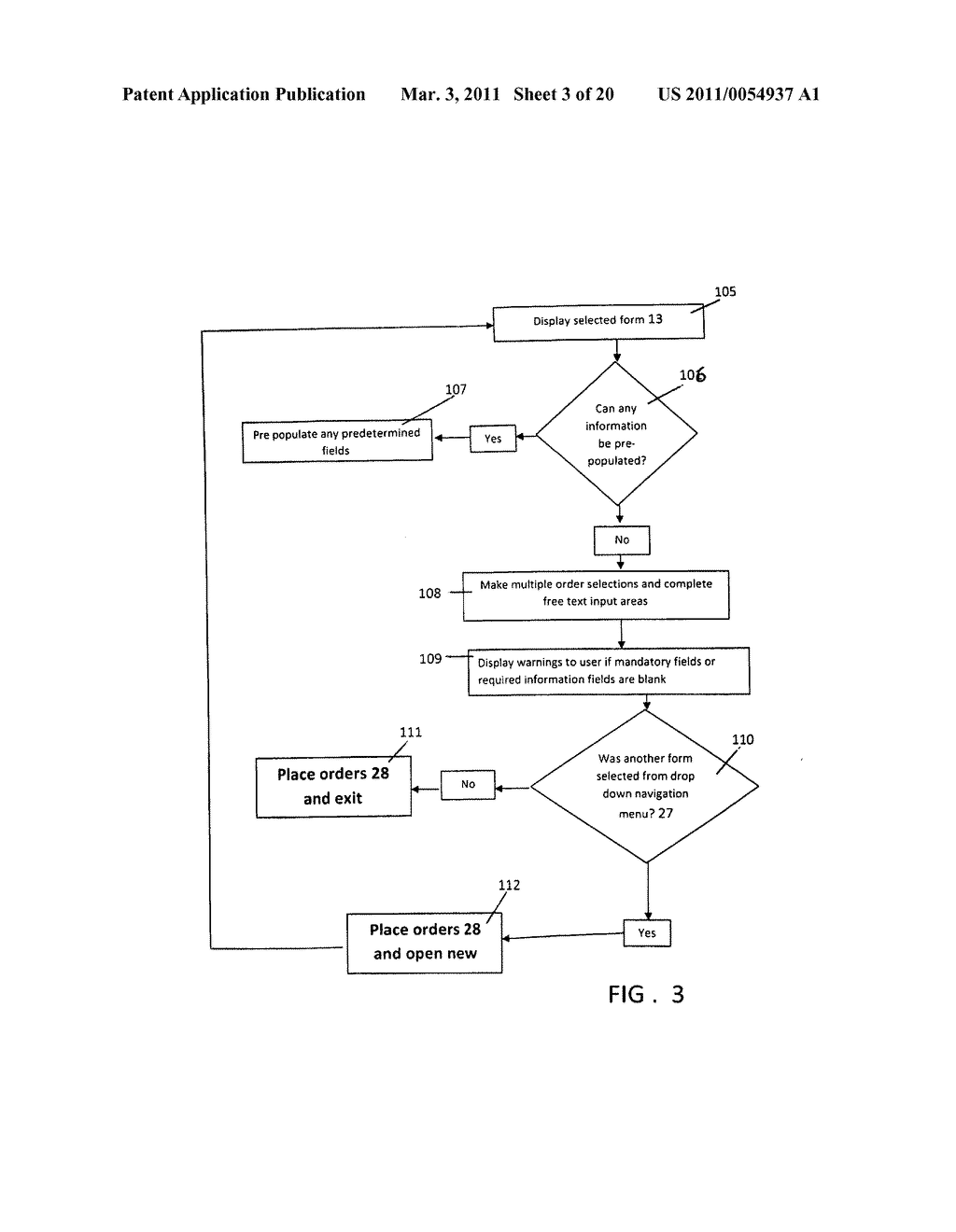 Computerized system and method for inputting healthcare clinical orders - diagram, schematic, and image 04