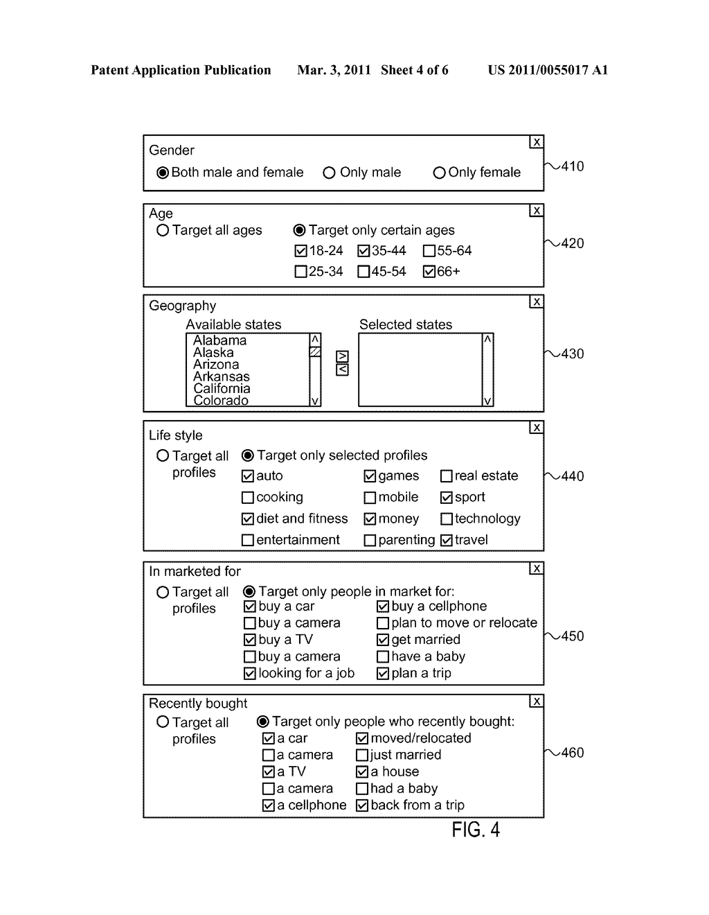 SYSTEM AND METHOD FOR SEMANTIC BASED ADVERTISING ON SOCIAL NETWORKING PLATFORMS - diagram, schematic, and image 05