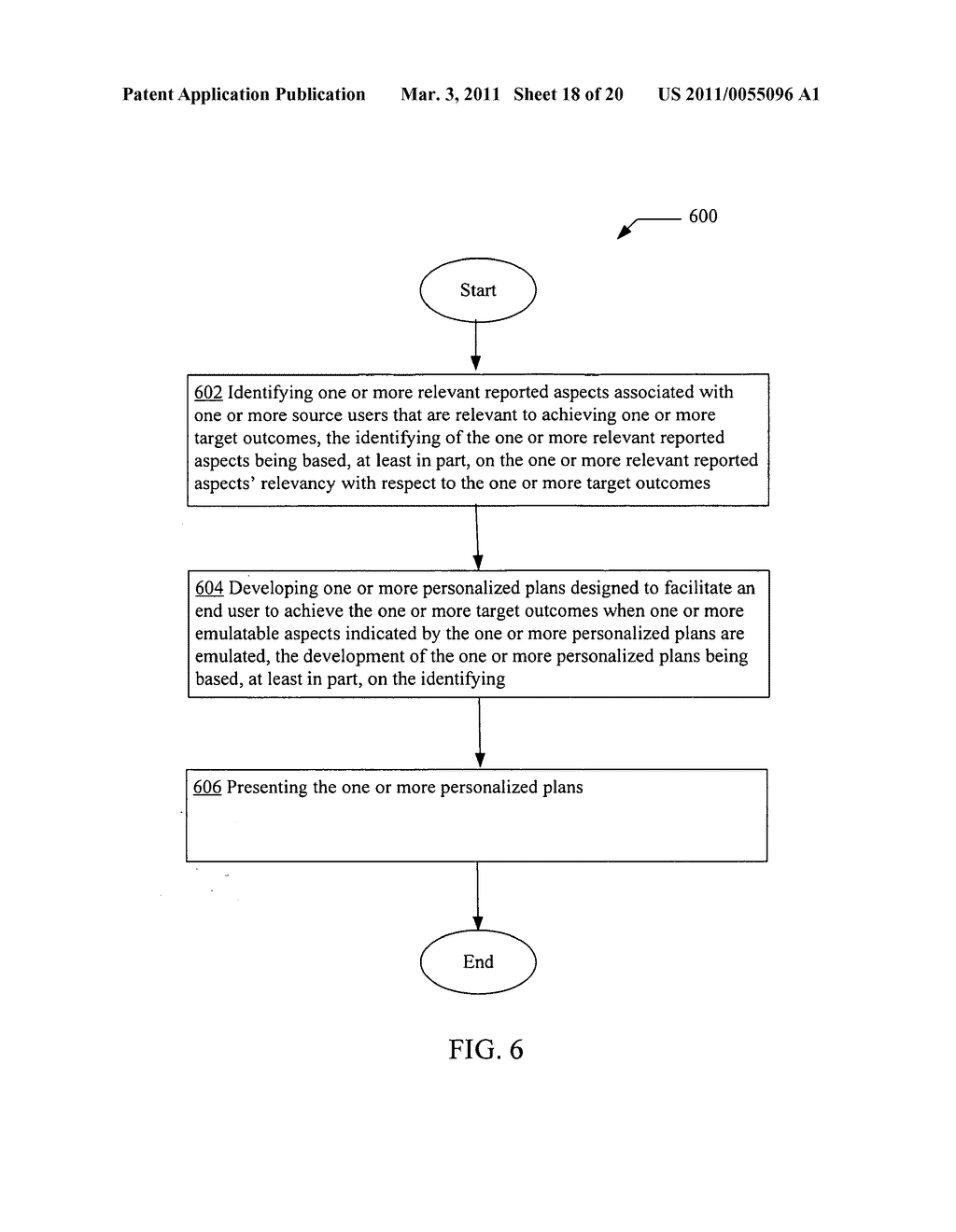 Personalized plan development based on identification of one or more relevant reported aspects - diagram, schematic, and image 19