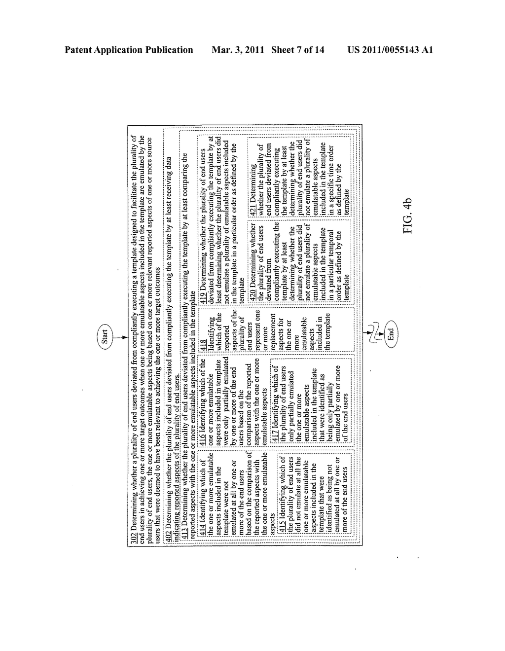 Template modification based on deviation from compliant execution of the template - diagram, schematic, and image 09