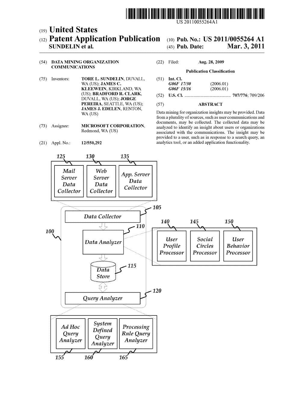 DATA MINING ORGANIZATION COMMUNICATIONS - diagram, schematic, and image 01